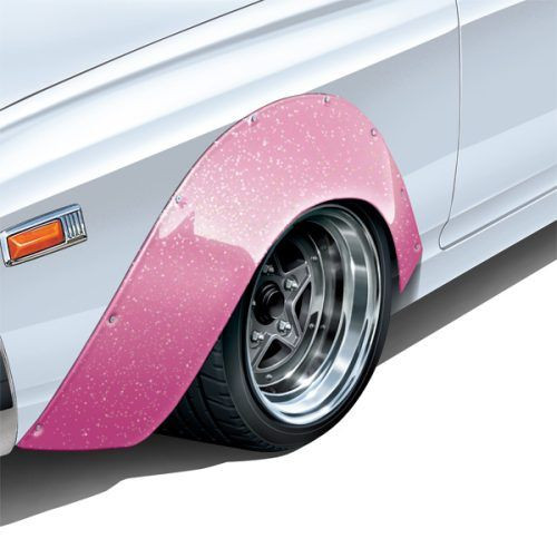 Aoshima The Tuned Car 1/24 STAR5(5H) 14inch Plastic Model Parts