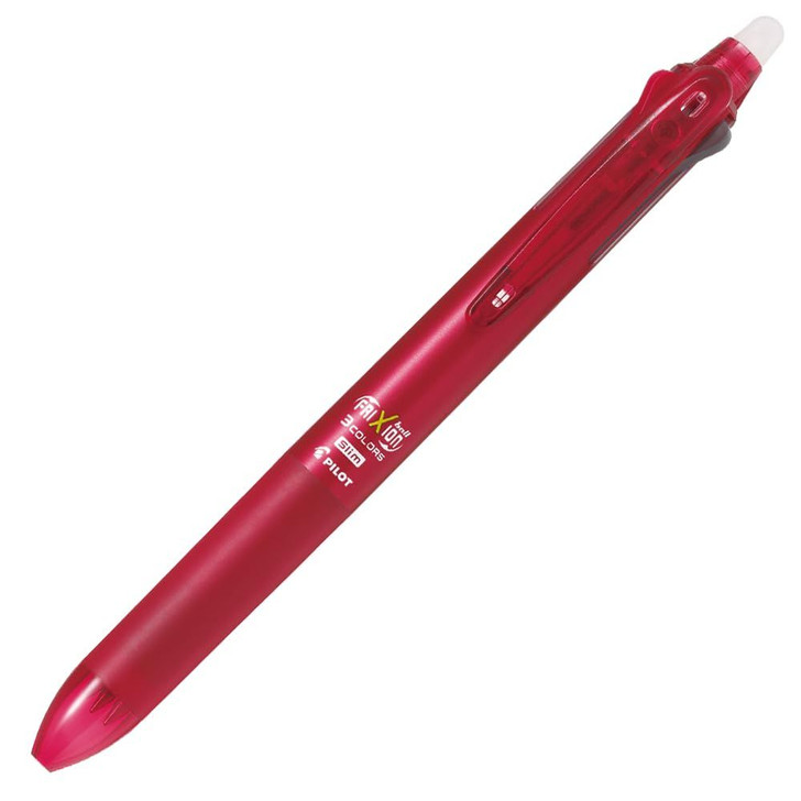 Pilot Multicolor Ballpoint Pen Friction Ball 3 Slim 0.5 R Red LKFBS60EFR