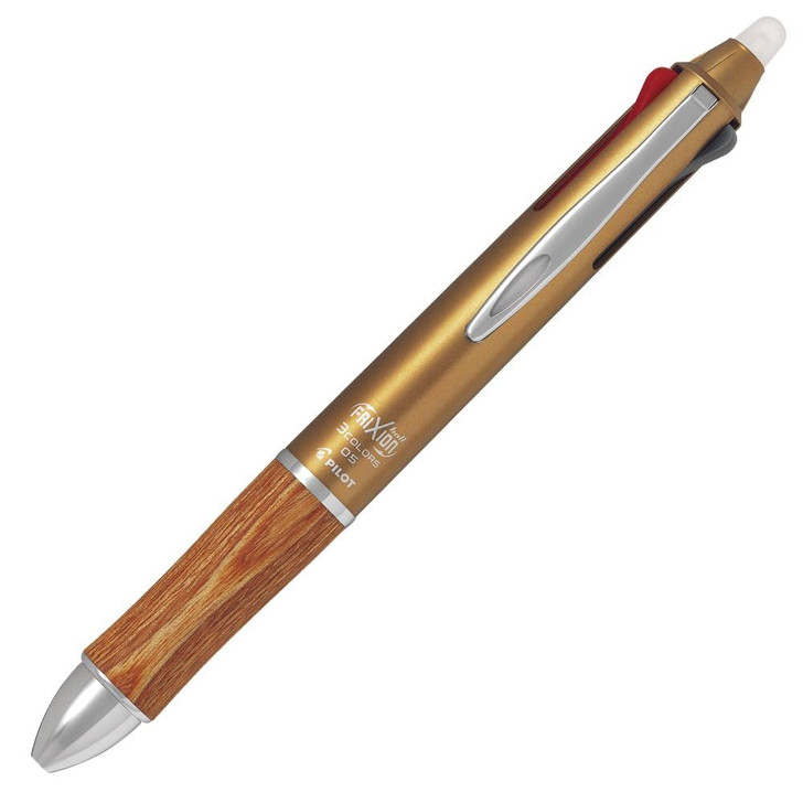 Pilot Frixion Ball 3 Wood Ballpoint Pen Brown LKFB2SEFBN