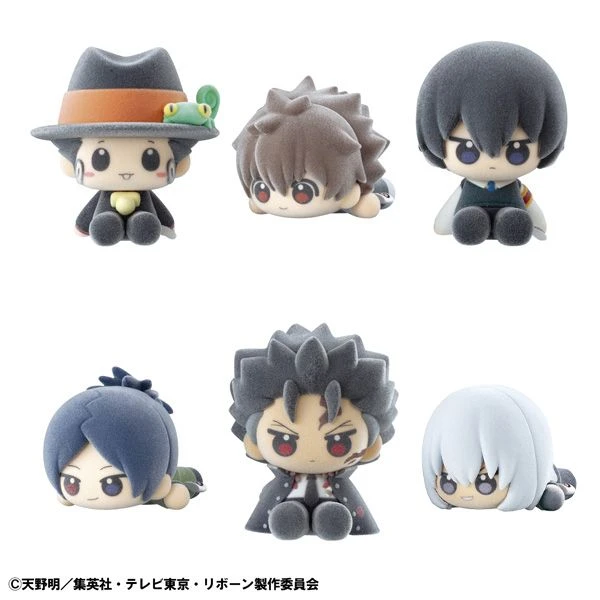 MegaHouse Nuippo Katekyo Hitman Reborn! Flocked Figure BOX (6pcs)