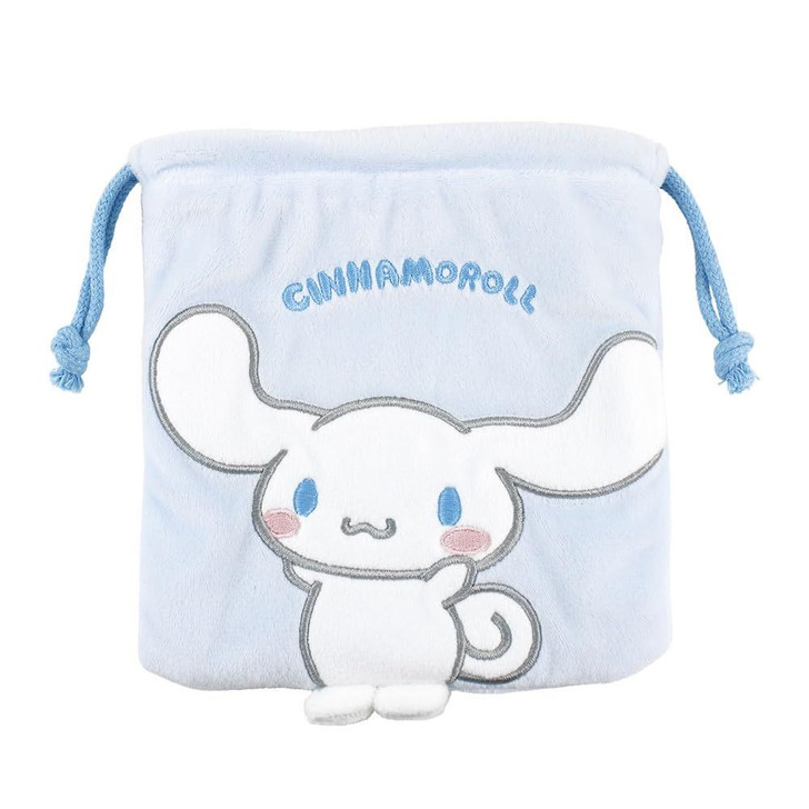 T's Factory Sanrio Ashi Pyoko Drawstring Pouch Cinnamoroll