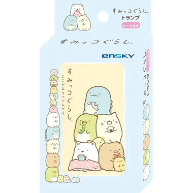 Ensky Sumikko Gurashi Playing Cards With Case