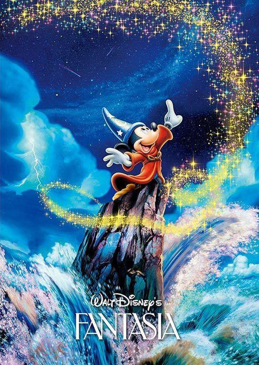 Tenyo Japan Jigsaw Puzzle D-300-288 Disney Fantasia Mickey (300 Pieces) (4905823932889)