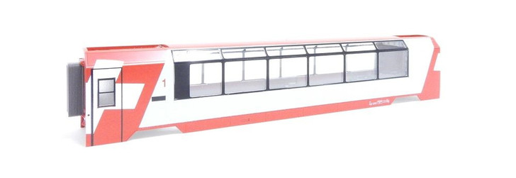 KATO 5237-3A Body for Glacier Express 1st Class Api 1310 (N scale)