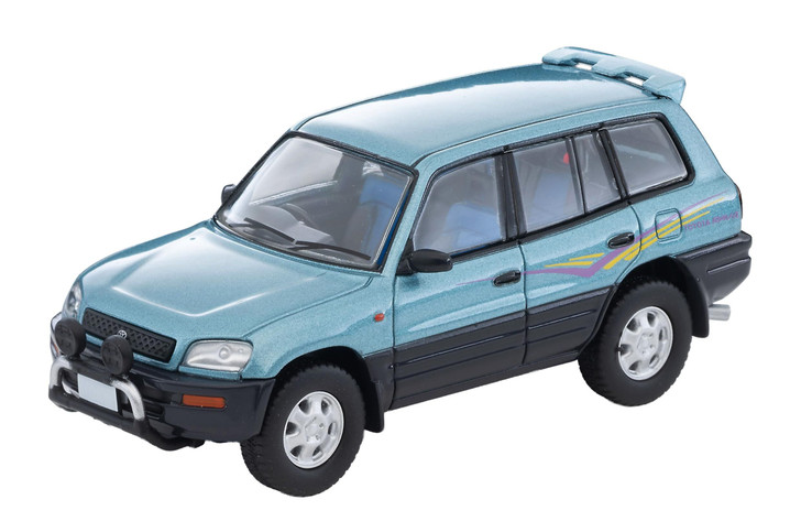Takara Tomy Tomica Limited Vintage NEO LV-N354b Toyota RAV4L V (Light Blue/Gray) 95 Model