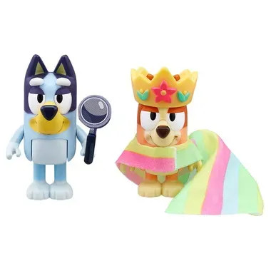 Takara Tomy Bluey Friends Figure Set Queen Bingo And Bluey