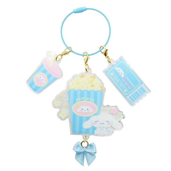 OST Sanrio Characters Popcorn Three Piece Charm Cinnamoroll