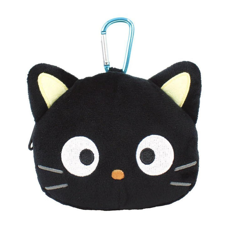  T's Factory Sanrio Plush Zipper With Carabiner MC Chococat 