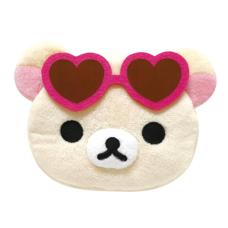 Kcompany Rilakkuma Face Pouch (Korilakkuma)