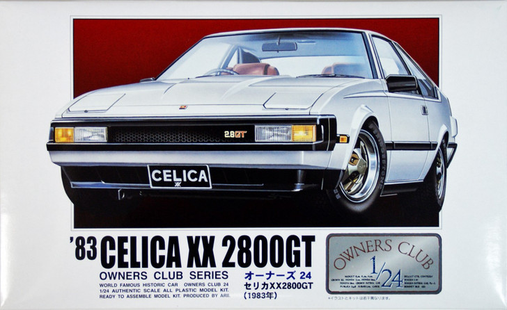 Arii Owners Club 1/24 14 1983 Celica XX 280GT 1/24 Scale Kit (Microace)