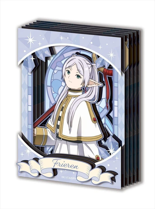 Ensky Jigsaw Puzzle  Paper Shadow Art Mini Frieren (Frieren: Beyond Journey's End) 