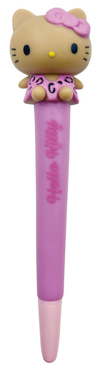  iplanning Sanrio Puru Puru Mascot Gel Pen Pink Leopard 
