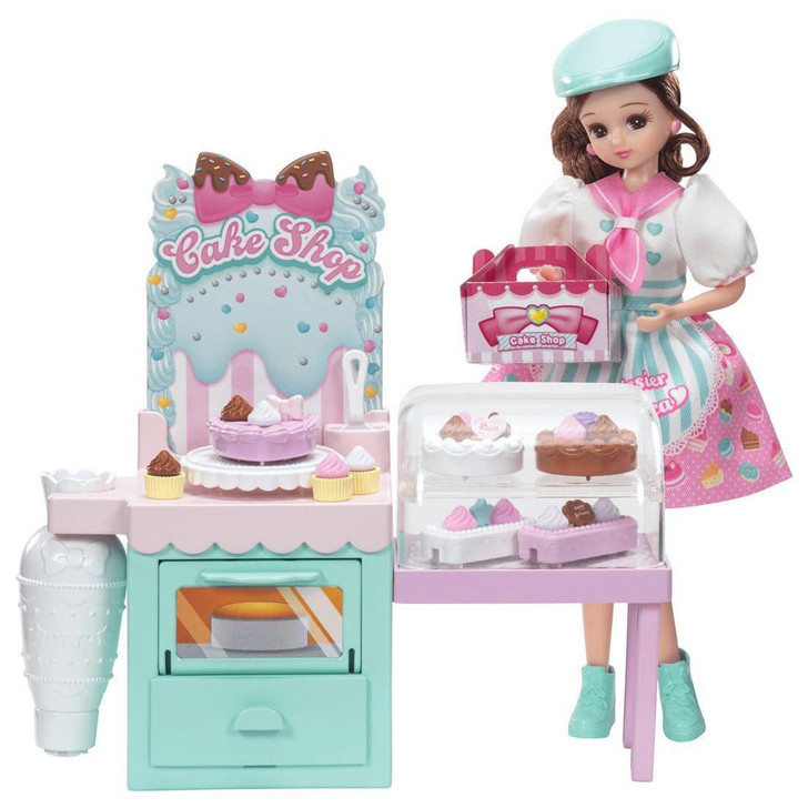 Licca Chan Doll Oshigoto Friends: Patissier Licca Chan Dress Up Doll