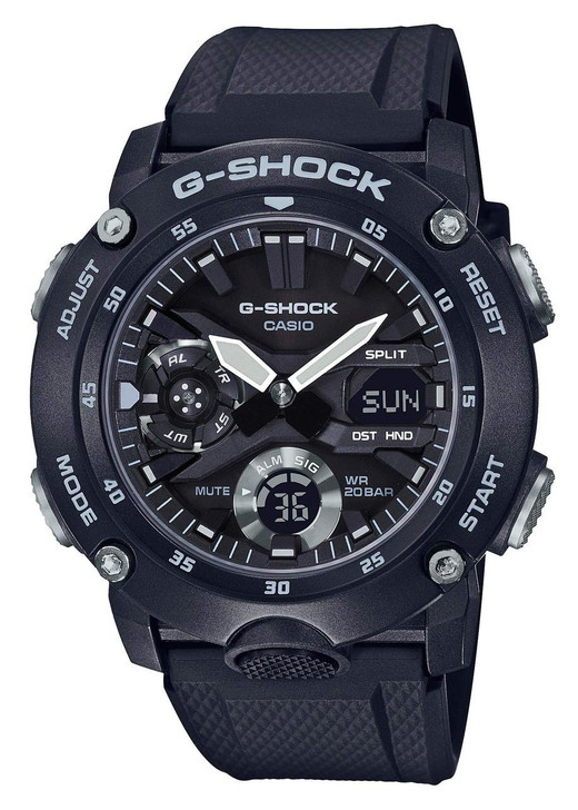  CASIO G-SHOCK GA-2000S-1AJF Black Mens 