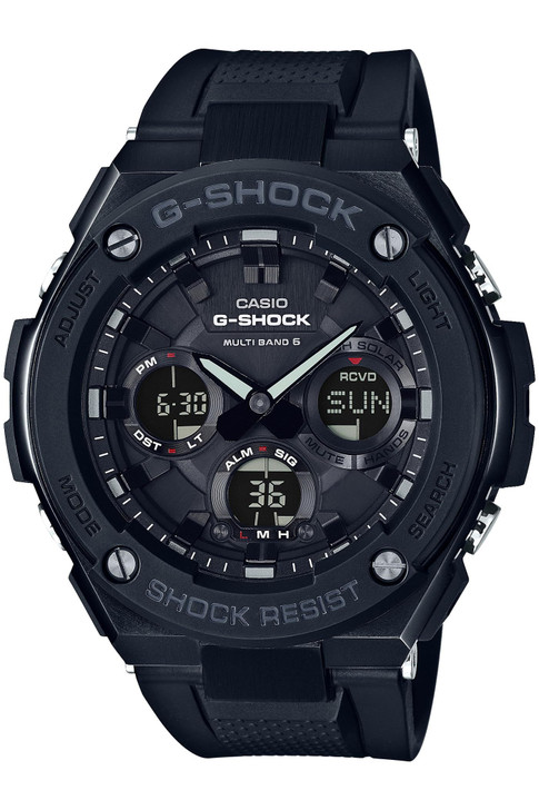 CASIO G-STEEL GST-W100G-1BJF Black Mens