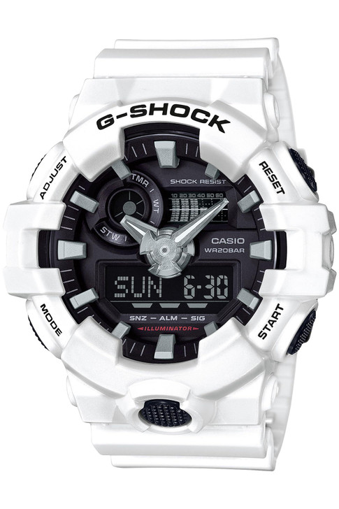 CASIO G-SHOCK GA-700-7AJF White Mens