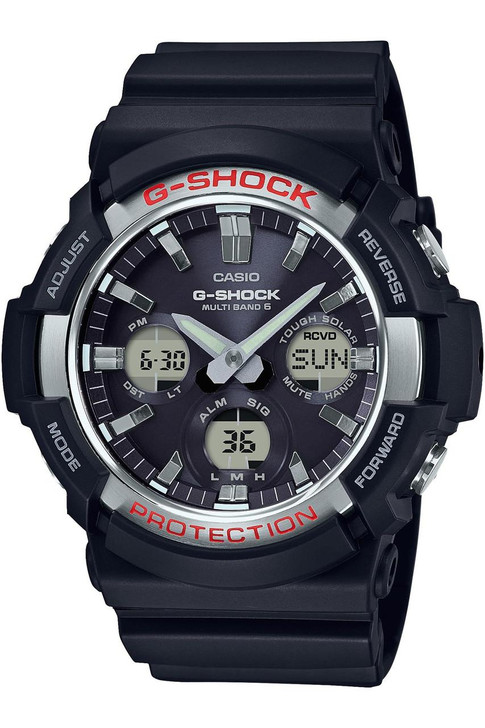  CASIO G-SHOCK GAW-100-1AJF Black Mens 