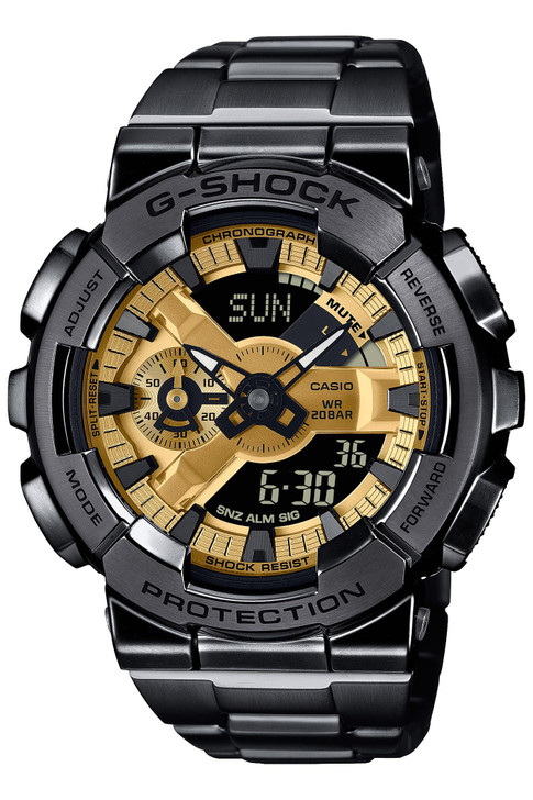 CASIO G-Shock GM-110BD-1A9JF Black Mens