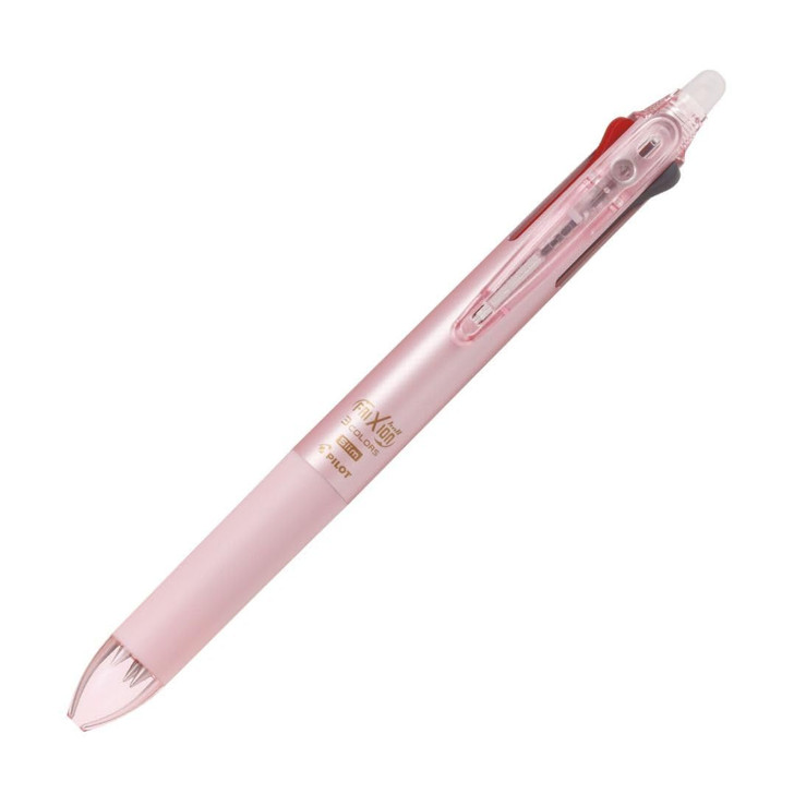 Pilot Pilot Erasable Three Color Ballpoint Pen Frixion Ball Three Slim Pearl Pink LKFBS60UFPP