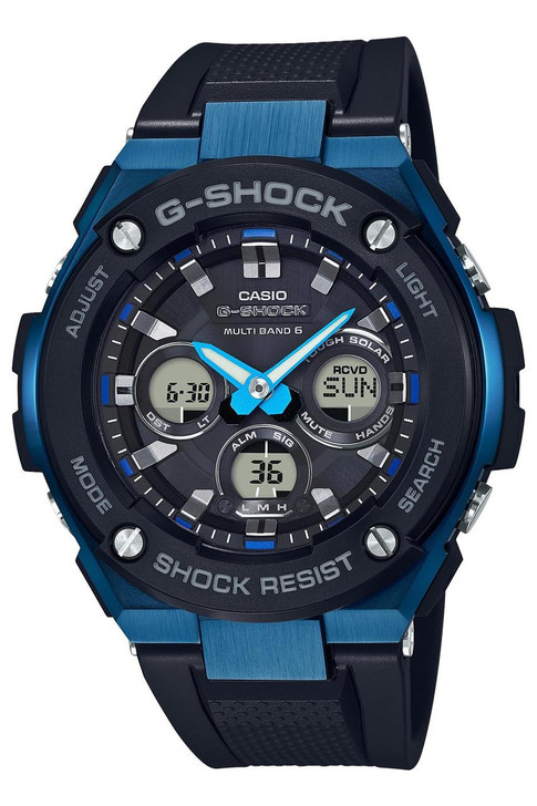  CASIO G-SHOCK G-STEEL GST-W300G-1A2JF Black Mens 