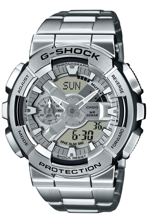  CASIO G-SHOCK GM-110D-8AJF Silver Mens 