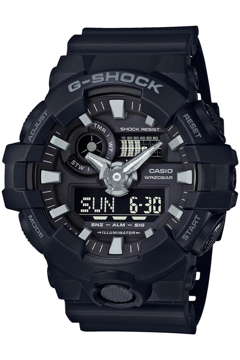 CASIO G-SHOCK GA-700-1BJF Black Mens