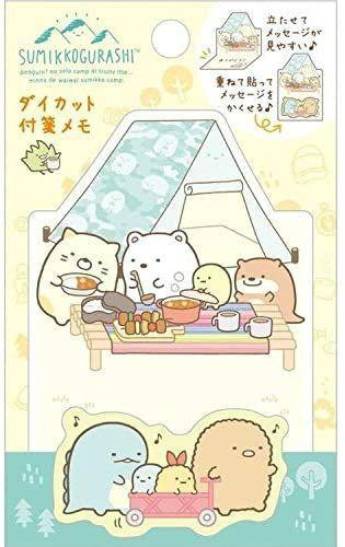  San-x Sumikko Gurashi Sticky Note Sumikko Camp With Kawauso 