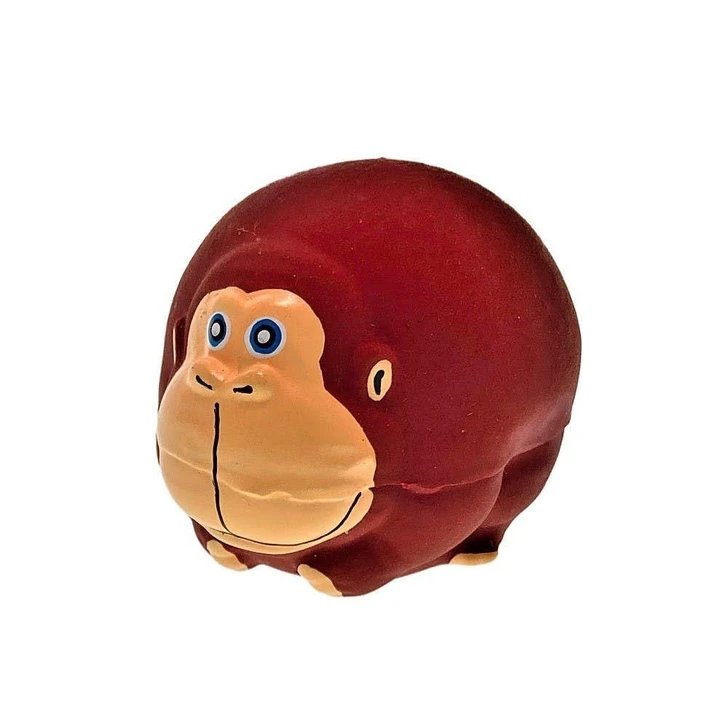  [PET TOY] Gorilla Dog Toy With Whistle That Makes Sound 