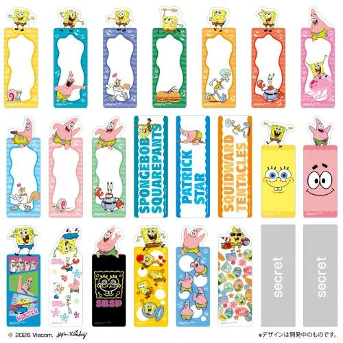  Bandai Life Bookmark Collection Spongebob Box (20pcs) 