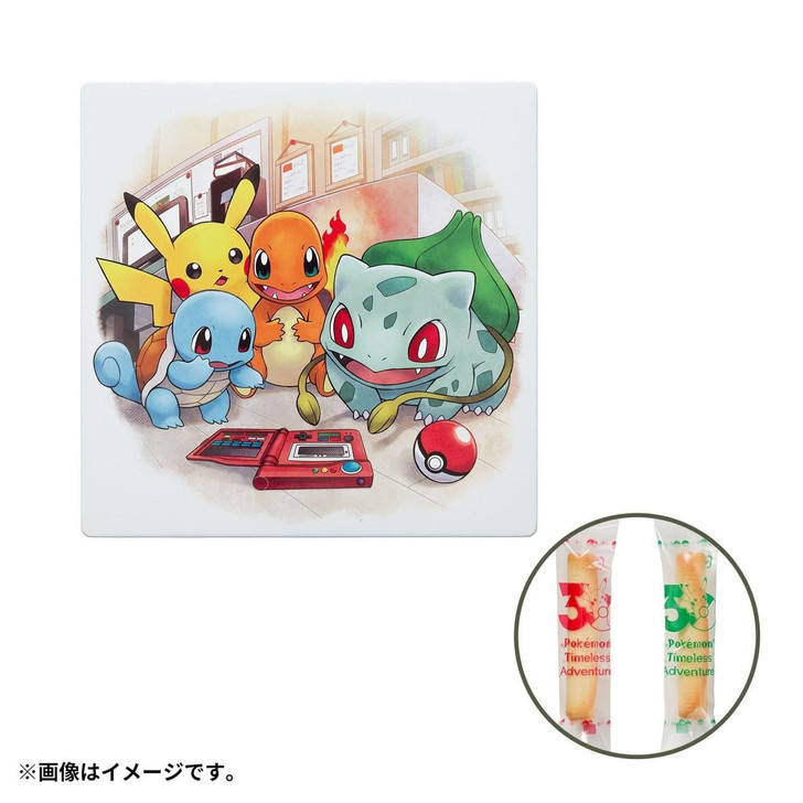 Pokemon Center Original Roll Cookie Pokemon Timeless Adventure Kanto