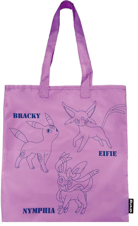 Maruyoshi Pokemon Tote Bag In Monster Ball 7 Espeon Umbreon