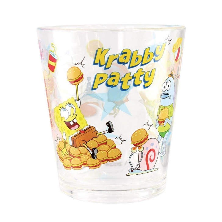  T's Factory Sponge Bob Dot Tumbler Krabby Burger 