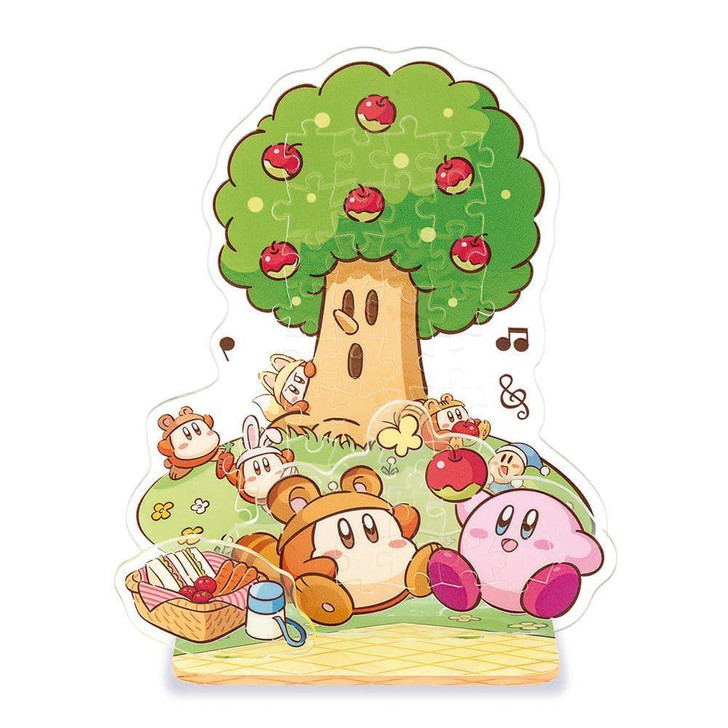 Beverly Jigsaw Puzzle Kirby Acrylic Stand Pop: Pupupu Picnic (39 Pieces) 