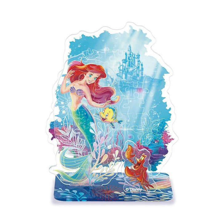 Beverly Jigsaw Puzzle Disney Acrylic Stand Pop Ariel & Friends (38 Pieces) 