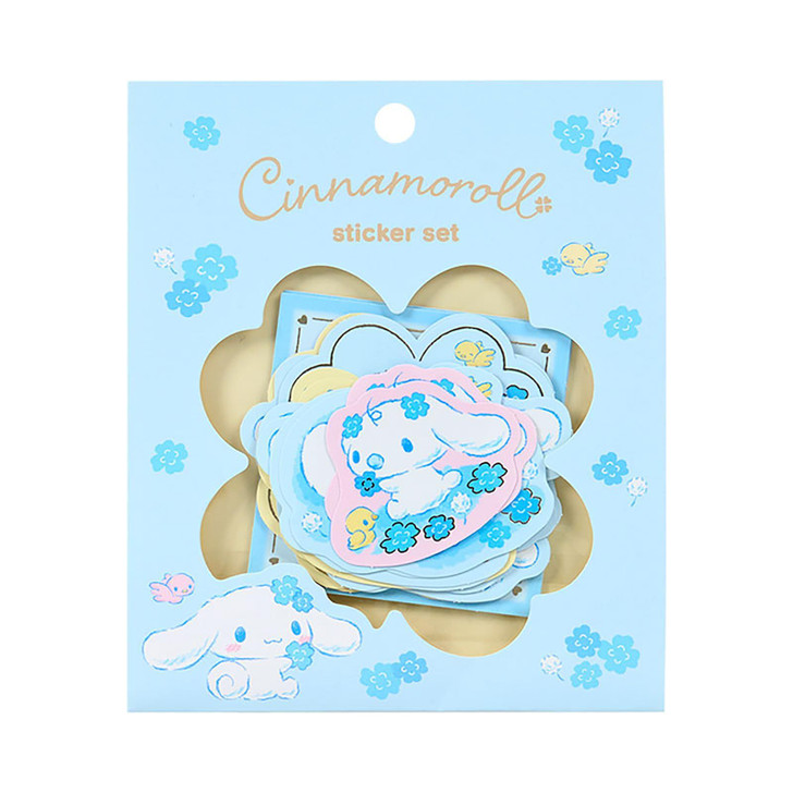 Sanrio Cinnamoroll Sticker Set Light Blue Clover 789089