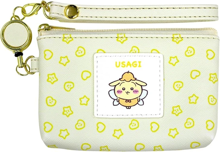 Other Chiikawa Pass And Coin Case Yellow (Usagi)