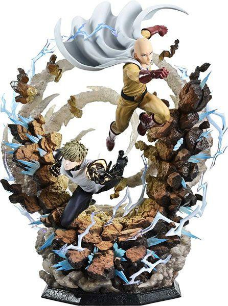 Ultimate Premium Masterline One Punch Man Saitama & Genos Figures