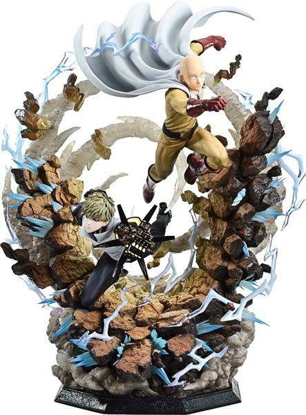  Prime 1 Studio Ultimate Premium Masterline One Punch Man Saitama And Genos DX Version 1/4 Figures 