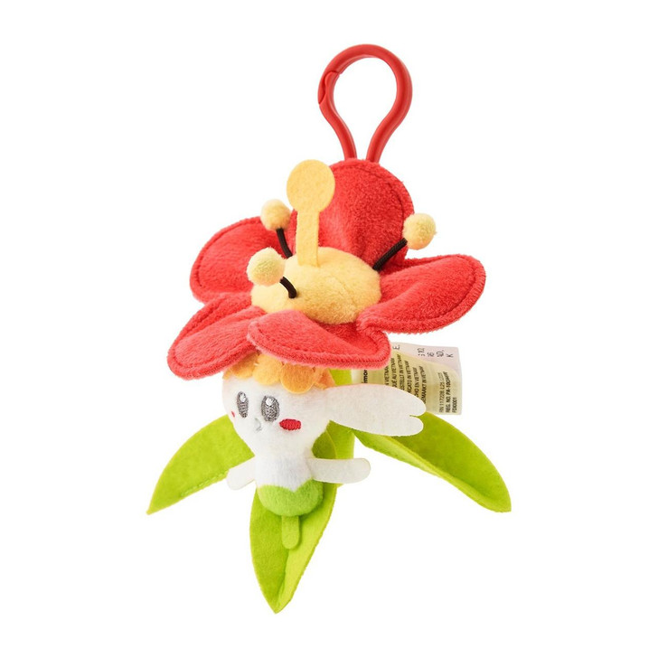  Pokemon Center Original Tiny! Mascot Midarezaki Flabebe (Red Flower) 