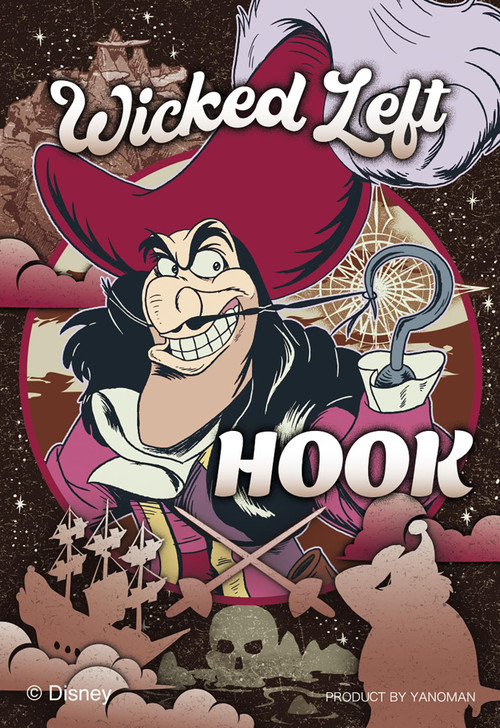 Jigsaw Puzzle Villains / Captain Hook (70 Pieces)