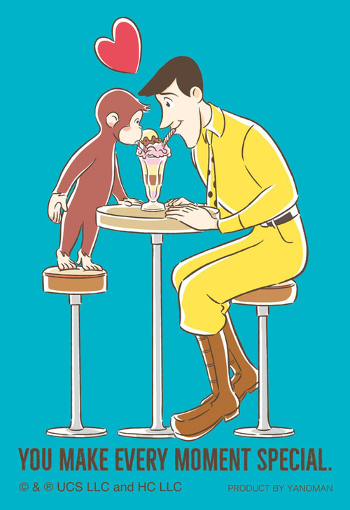 Jigsaw Puzzle Special / George & the Yellow Man (70 Pieces)