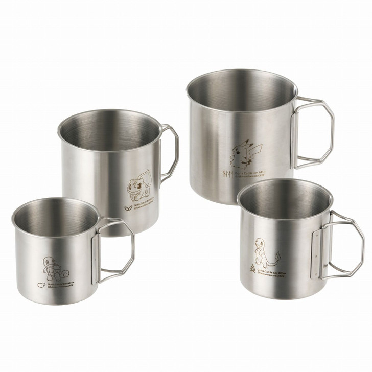 Pokemon Center Original Logos Nest Stainless Mug 4
