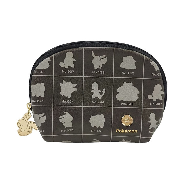 Pokemon Center Original Tissue Pouch Silhouette Monotone