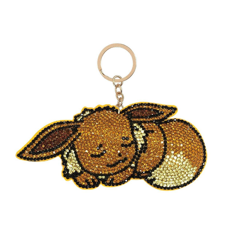  Pokemon Center Original Rhinestone Mascot Cleaner Eevee 