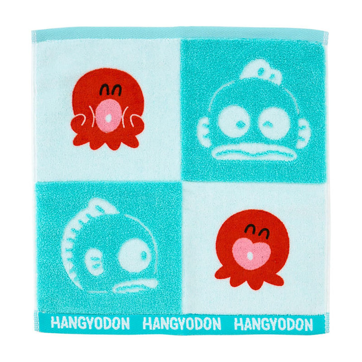 Sanrio Hangyodon Hand Towel Badtz Maru Funny Face Design 754081