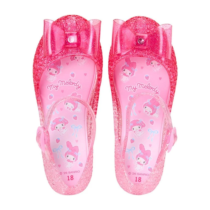  Sanrio My Melody Kids Clear Sandals Princess Shoes Dress Shoes Recital Graduation Summer 749893 