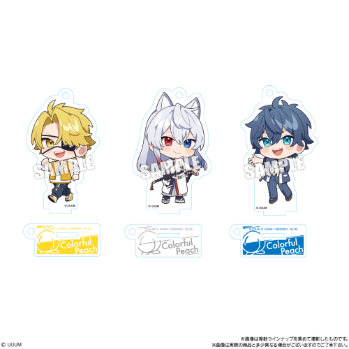 Bandai Candy Colorful Peach Acrylic Stand Gummy BOX(12pcs)