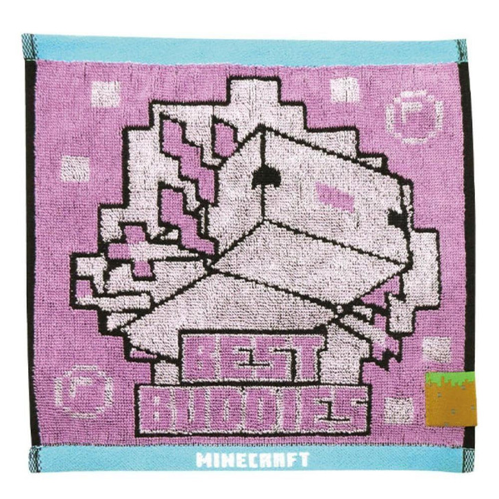  Kcompany Minecraft Jacquard Mini Towel Axolotl 