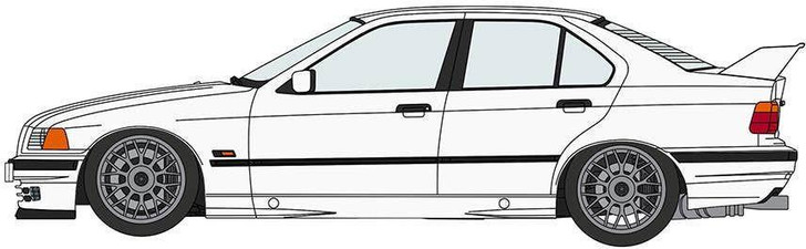  Hasegawa 1/24 BMW 320i Custom Version Plastic Model 