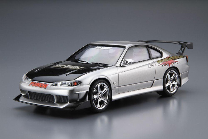  Aoshima The Tuned Car 1/24 Top Secret S15 Silvia 1999 Nissan Plastic Model 